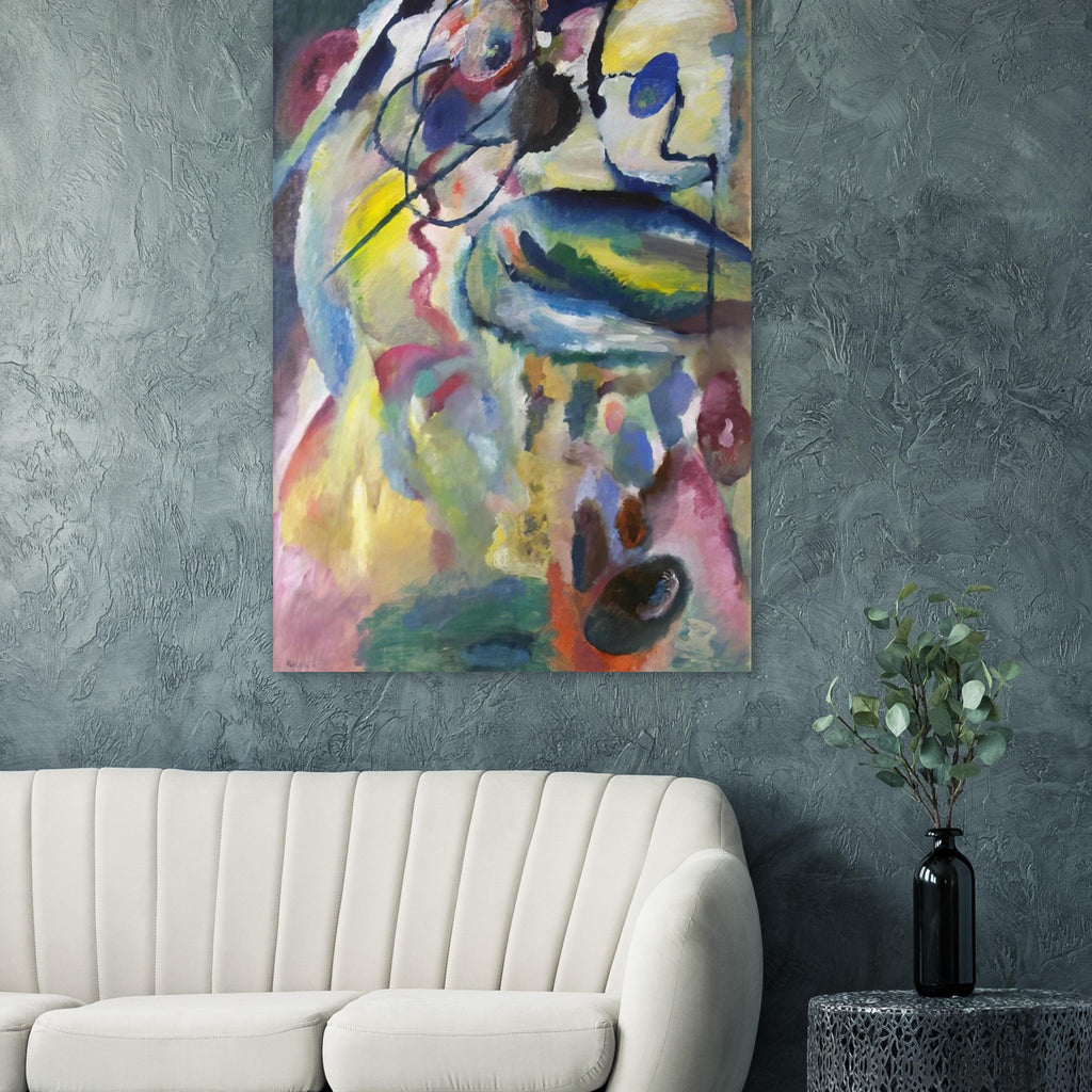 PICTURE WITH A CIRCLE 1911 Poster | Wassily Kandinsky Poster | Wassily Kandinsky Shop