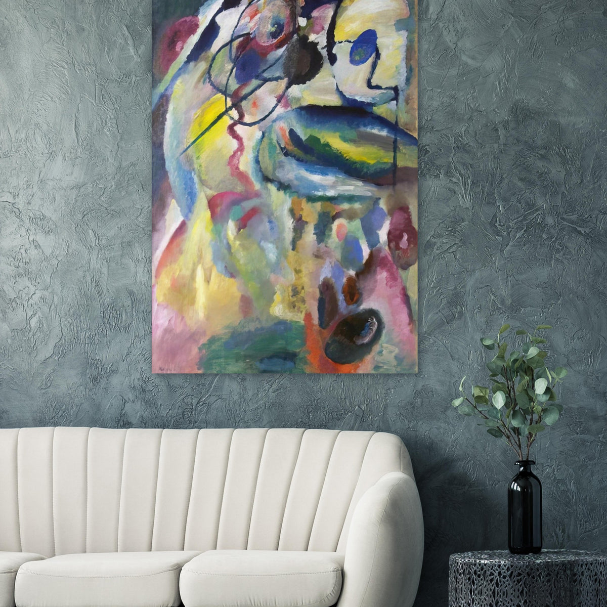 PICTURE WITH A CIRCLE 1911 Poster | Wassily Kandinsky Poster | Wassily Kandinsky Shop
