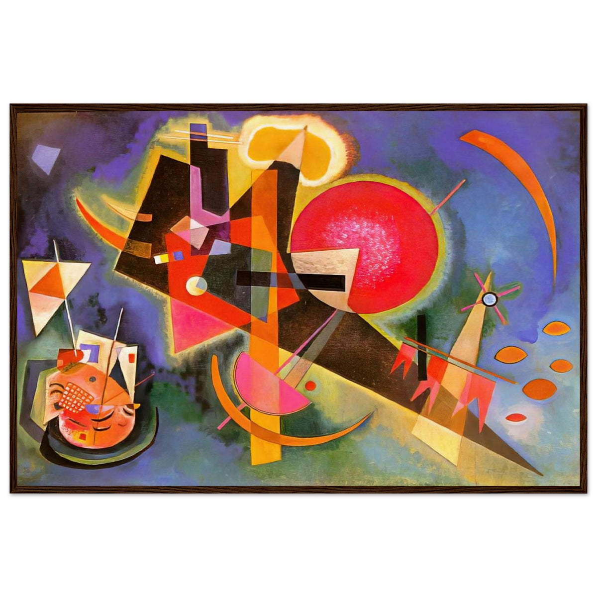 IN BLUE 1925 Framed Poster | Wassily Kandinsky Framed Prints Wall Art | Wassily Kandinsky Shop