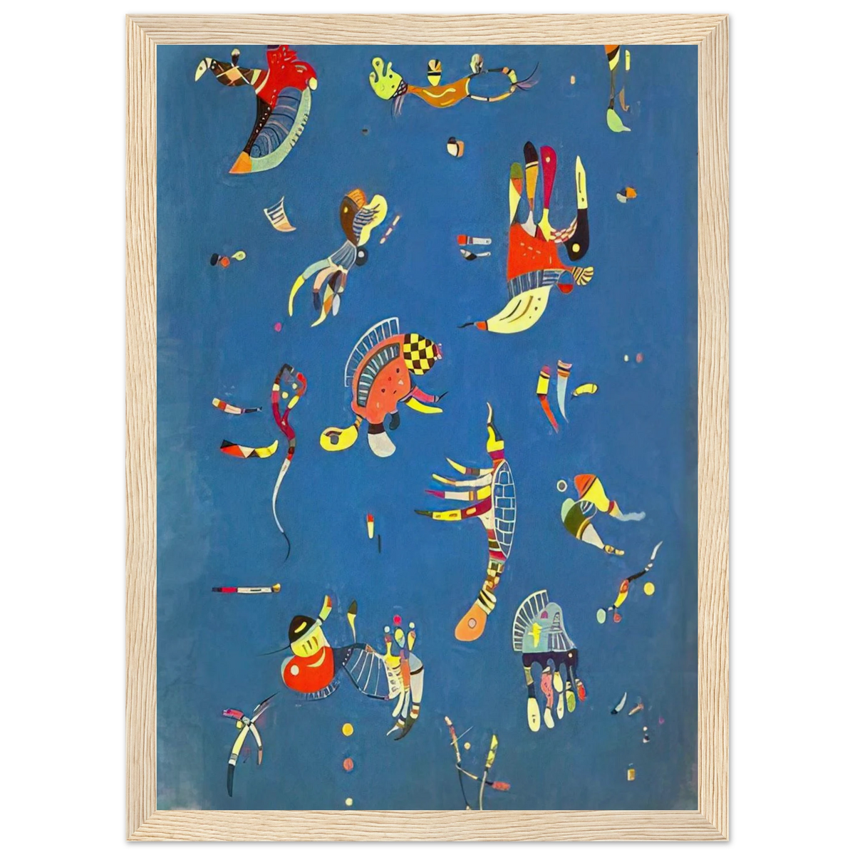 SKY BLUE 1940 Framed Poster | Wassily Kandinsky Framed Prints Wall Art | Wassily Kandinsky Shop