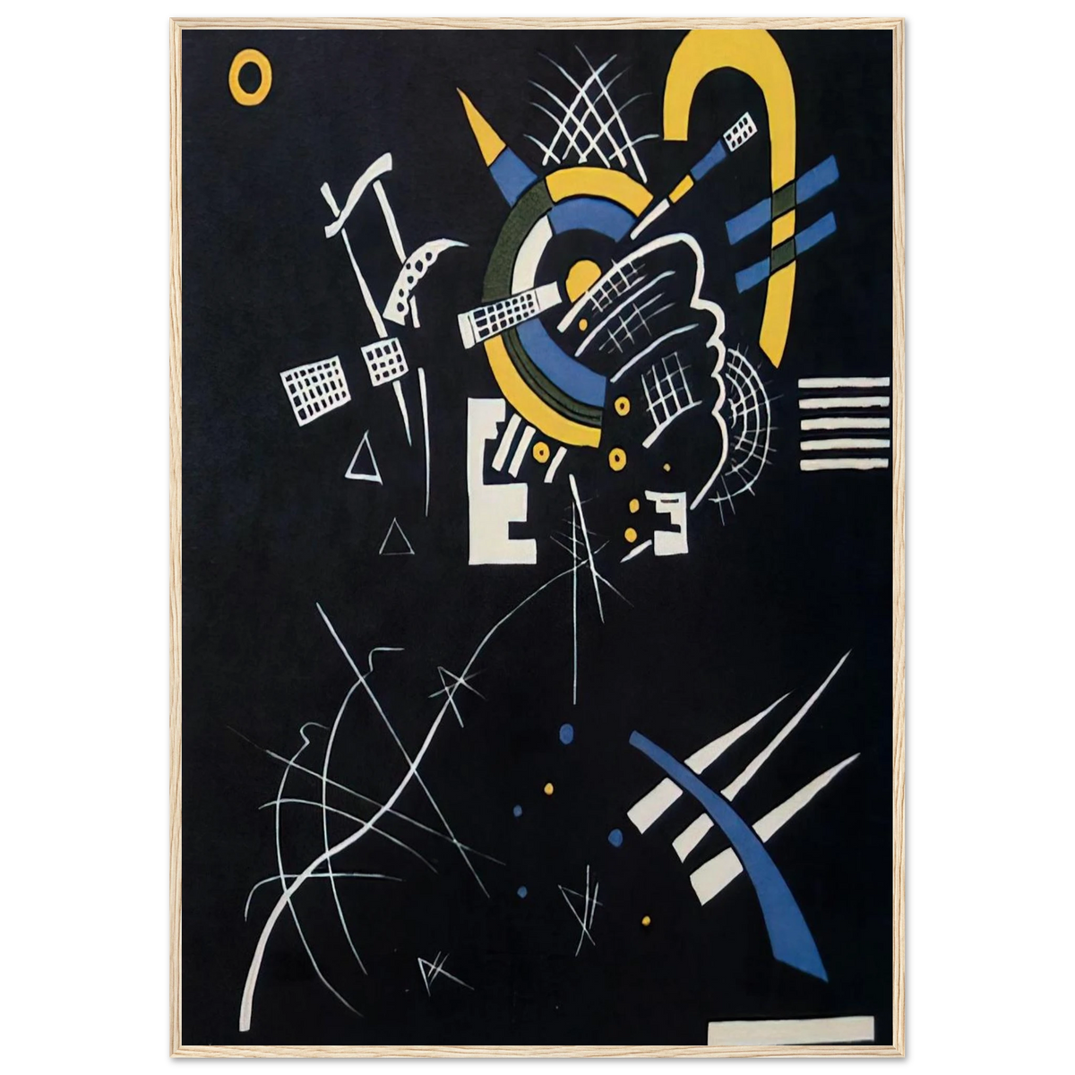SMALL WORLDS VII 1922 Framed Poster | Wassily Kandinsky Framed Prints Wall Art | Wassily Kandinsky Shop