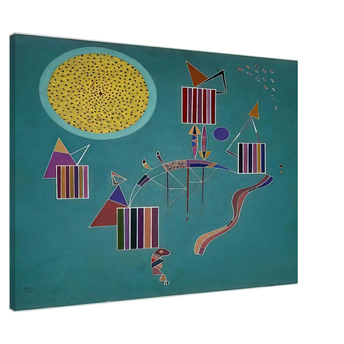 INTIME MESSAGE 1942 Canvas | Wassily Kandinsky Canvas | Wassily Kandinsky Shop