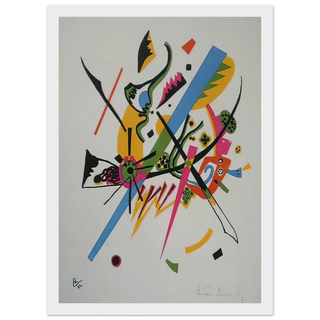 SMALL WORLDS 1922 Framed Poster | Wassily Kandinsky Framed Prints Wall Art | Wassily Kandinsky Shop