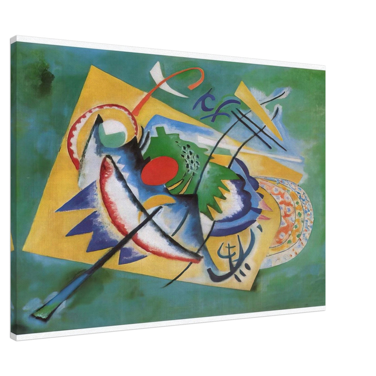 RED OVAL 1920 Canvas | Wassily Kandinsky Canvas | Wassily Kandinsky Shop
