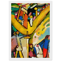 STUDY FOR IMPROVISATION 8 1909 Framed Poster | Wassily Kandinsky Framed Prints Wall Art | Wassily Kandinsky Shop