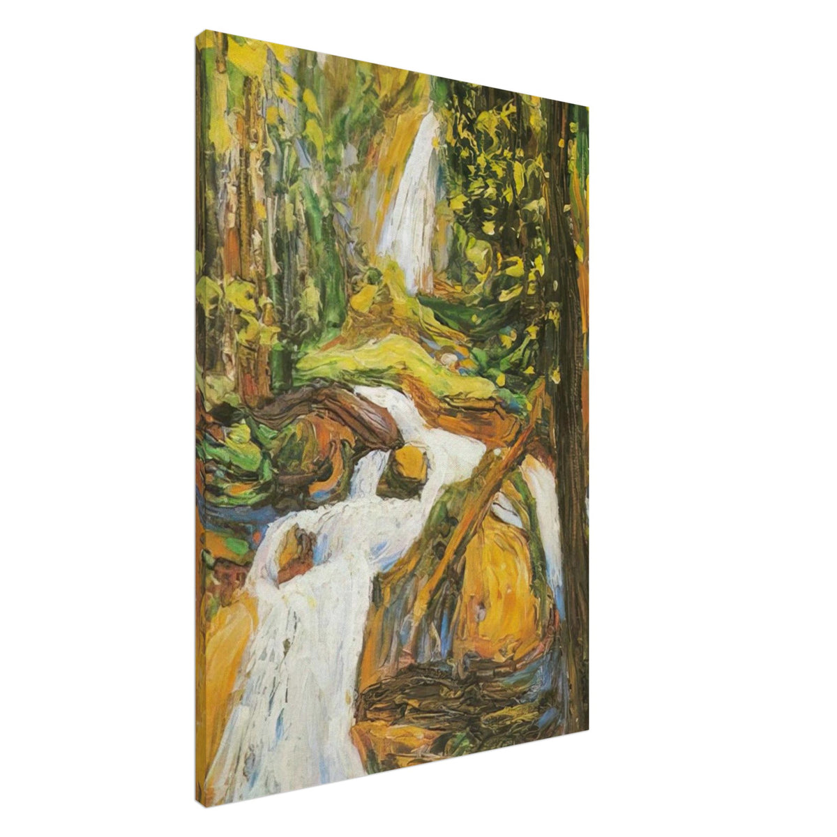 KOCHEL WATERFALL I Canvas | Wassily Kandinsky Canvas | Wassily Kandinsky Shop