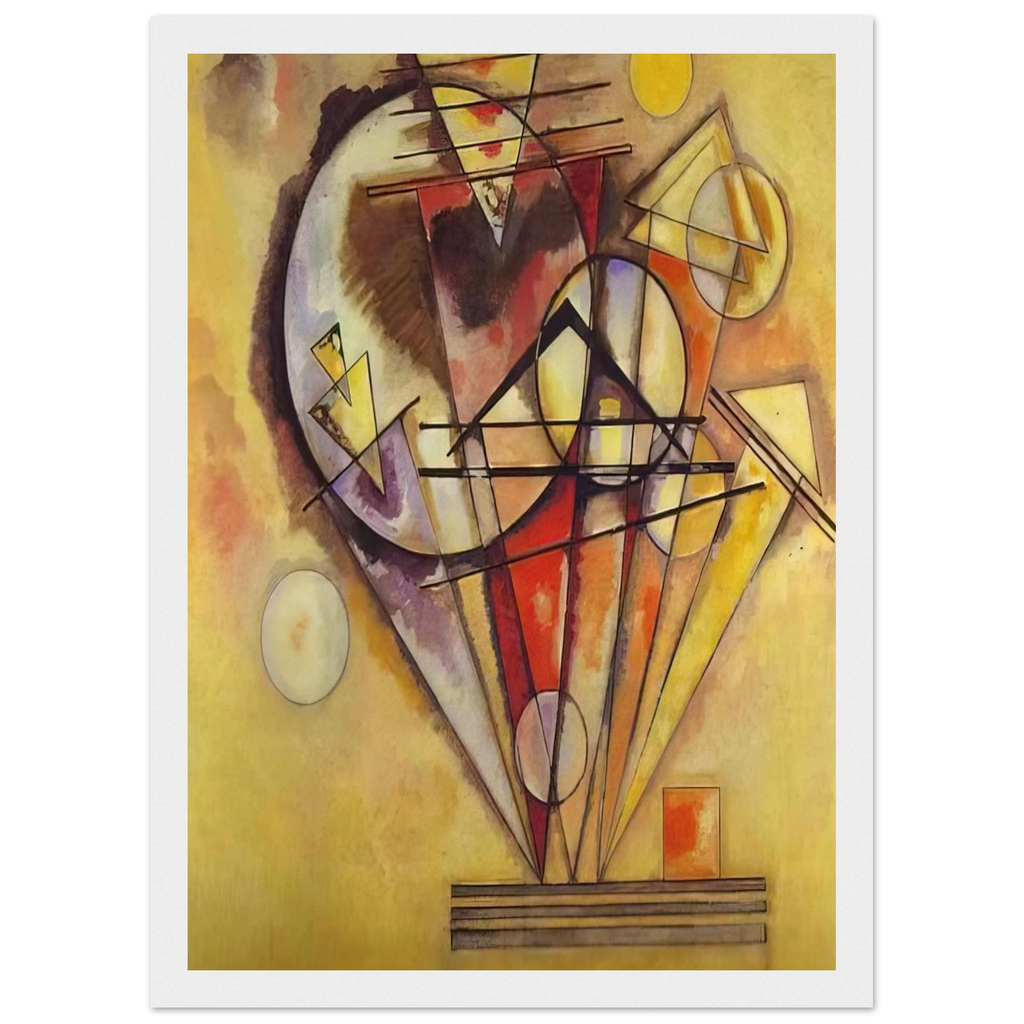 ON THE POINTS 1928 Framed Poster | Wassily Kandinsky Framed Prints Wall Art | Wassily Kandinsky Shop