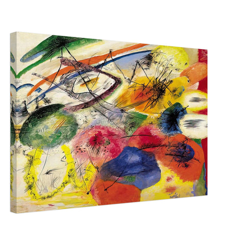 BLACK STROKES I 1913 Canvas | Wassily Kandinsky Canvas | Wassily Kandinsky Shop
