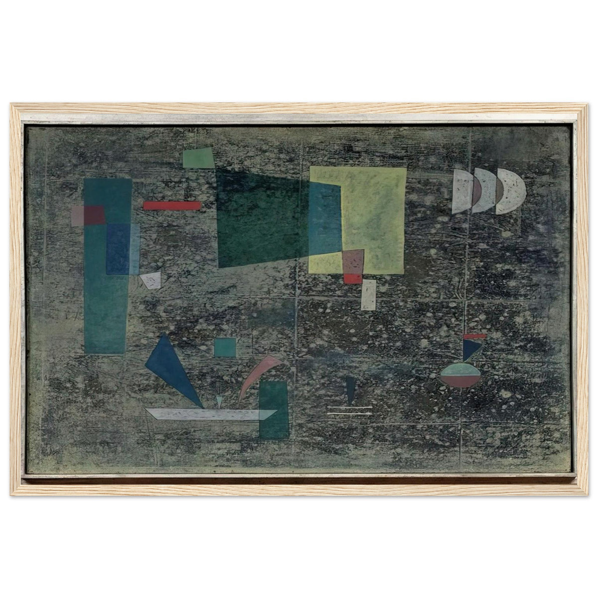 CIRCULATION SLOWED 1931 Framed Poster | Wassily Kandinsky Framed Prints Wall Art | Wassily Kandinsky Shop
