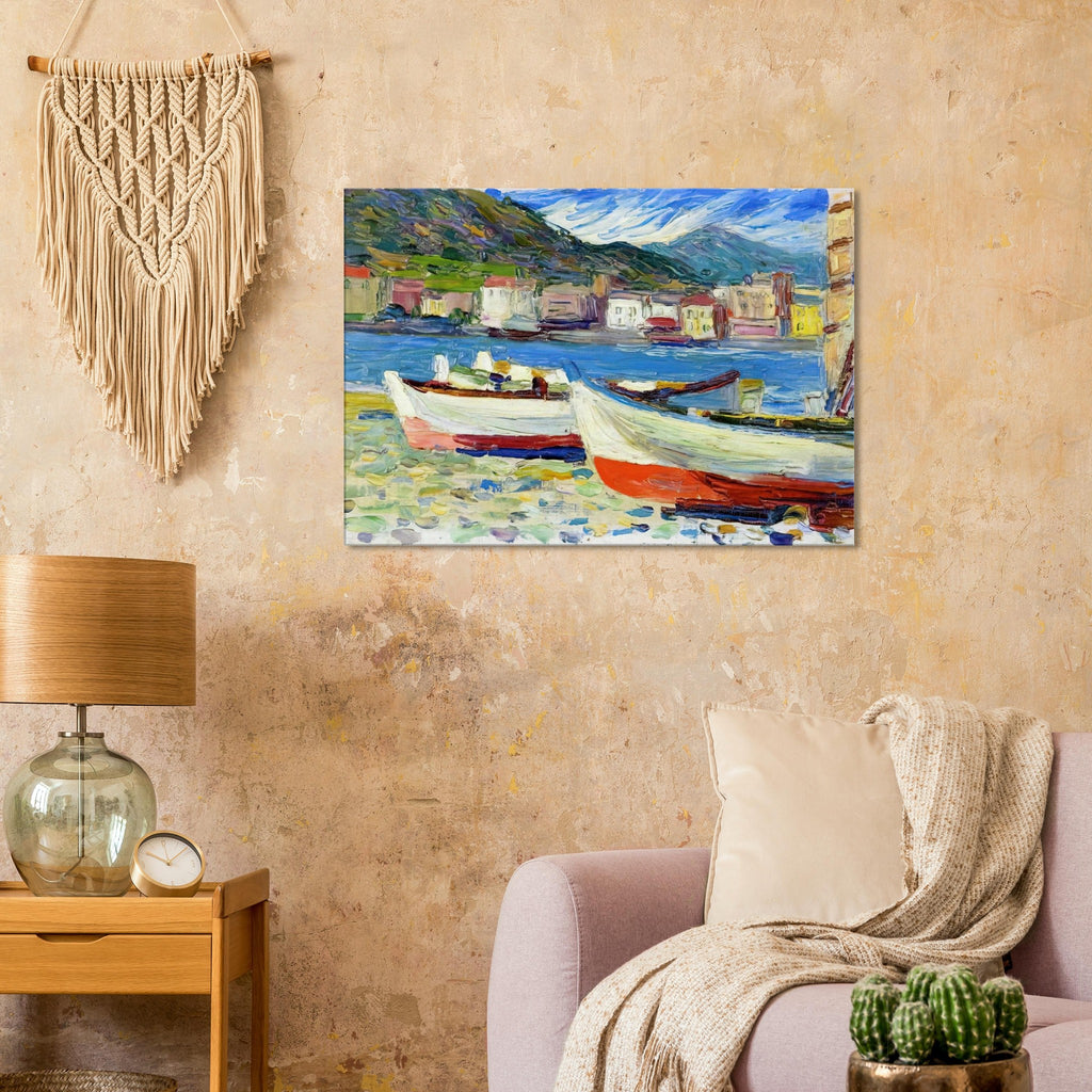 RAPALLO BOATS Canvas | Wassily Kandinsky Canvas | Wassily Kandinsky Shop