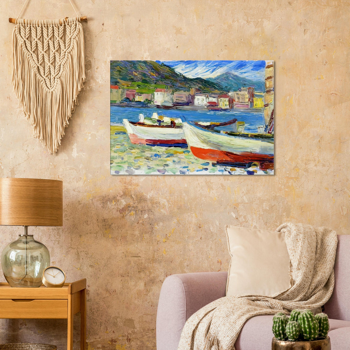 RAPALLO BOATS Canvas | Wassily Kandinsky Canvas | Wassily Kandinsky Shop