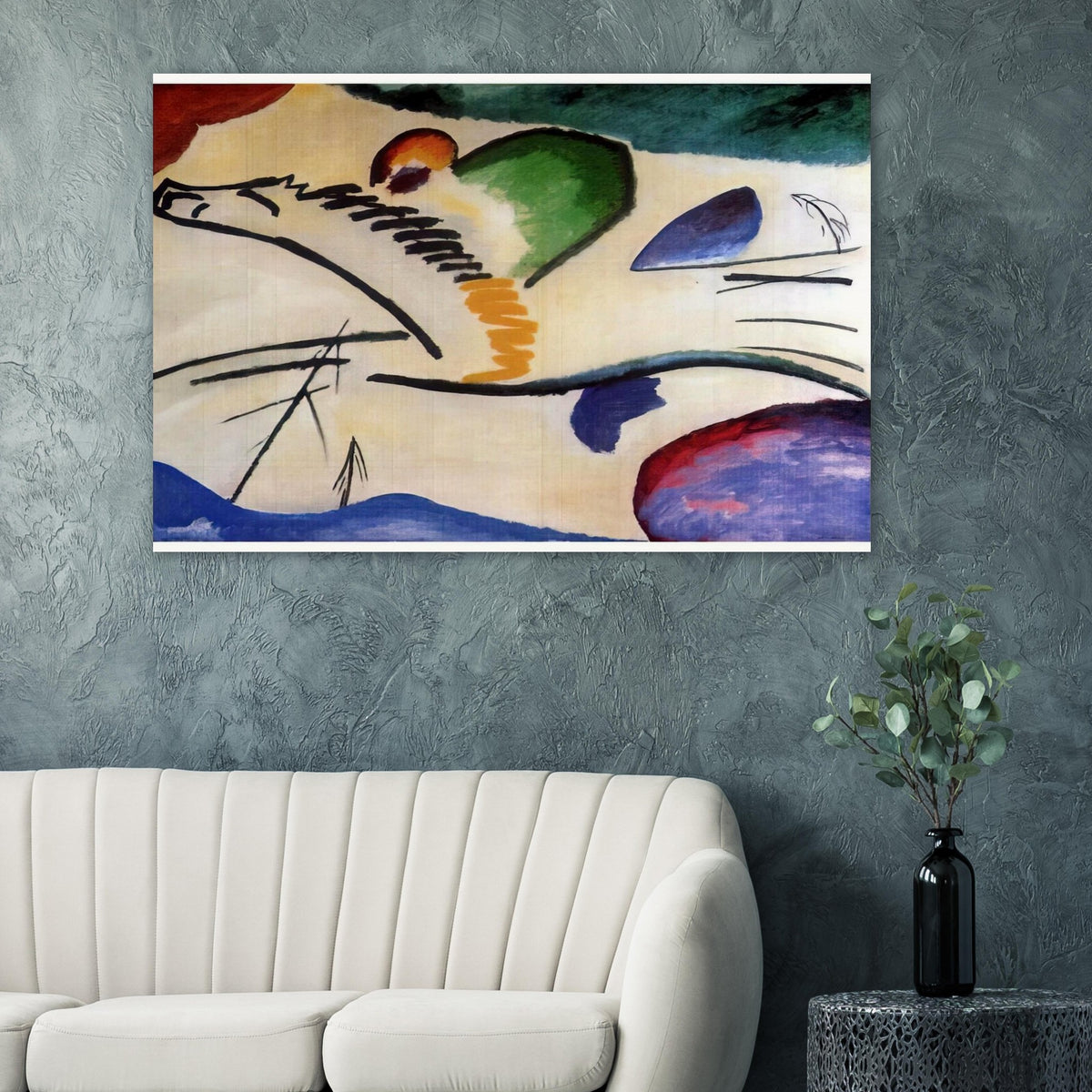 LYRICAL LYRICS 1911 Poster | Wassily Kandinsky Poster | Wassily Kandinsky Shop