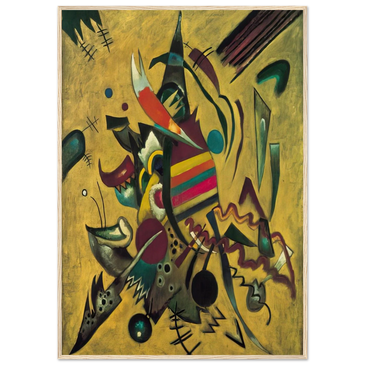 NOT_DETECTED_189366 Framed Poster | Wassily Kandinsky Framed Prints Wall Art | Wassily Kandinsky Shop