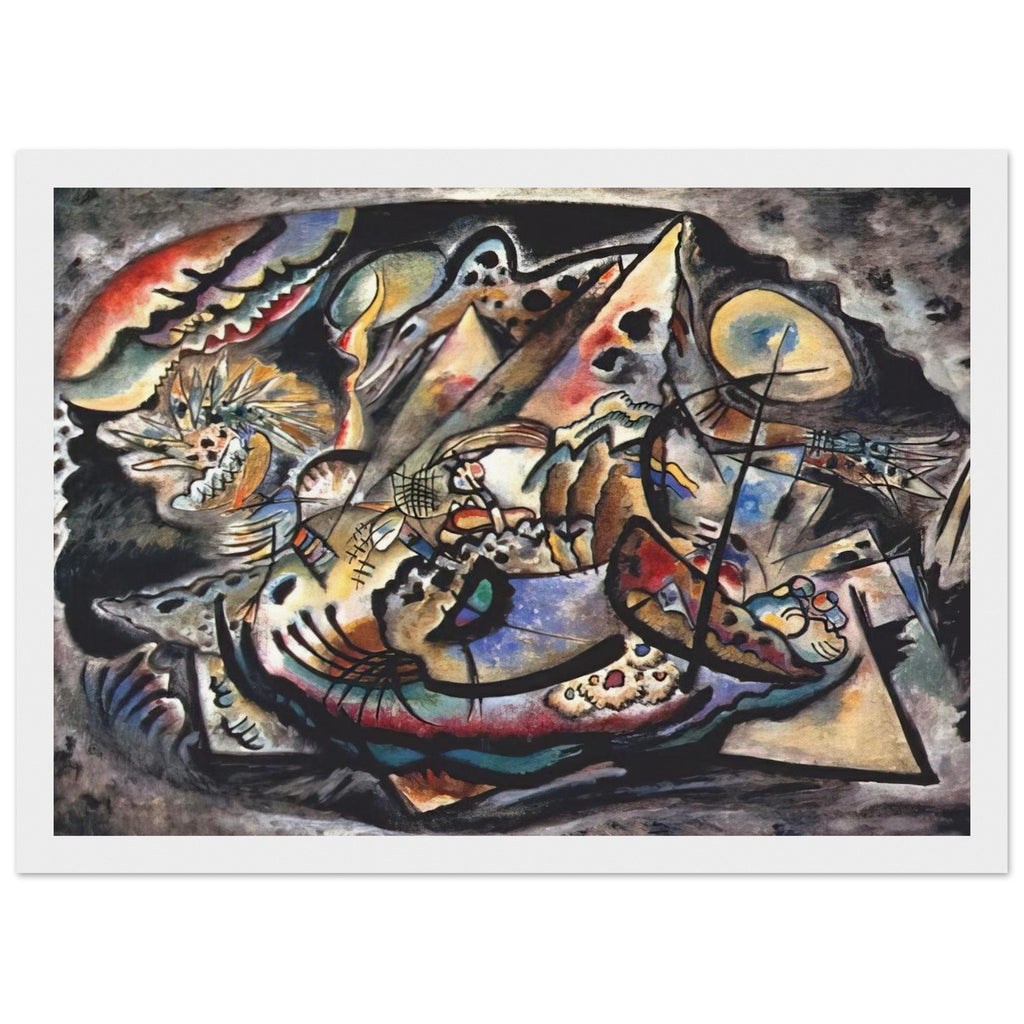 GREY OVAL 1917 Framed Poster | Wassily Kandinsky Framed Prints Wall Art | Wassily Kandinsky Shop