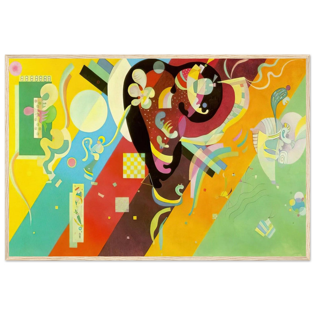 COMPOSITION IX 1936 Framed Poster | Wassily Kandinsky Framed Prints Wall Art | Wassily Kandinsky Shop