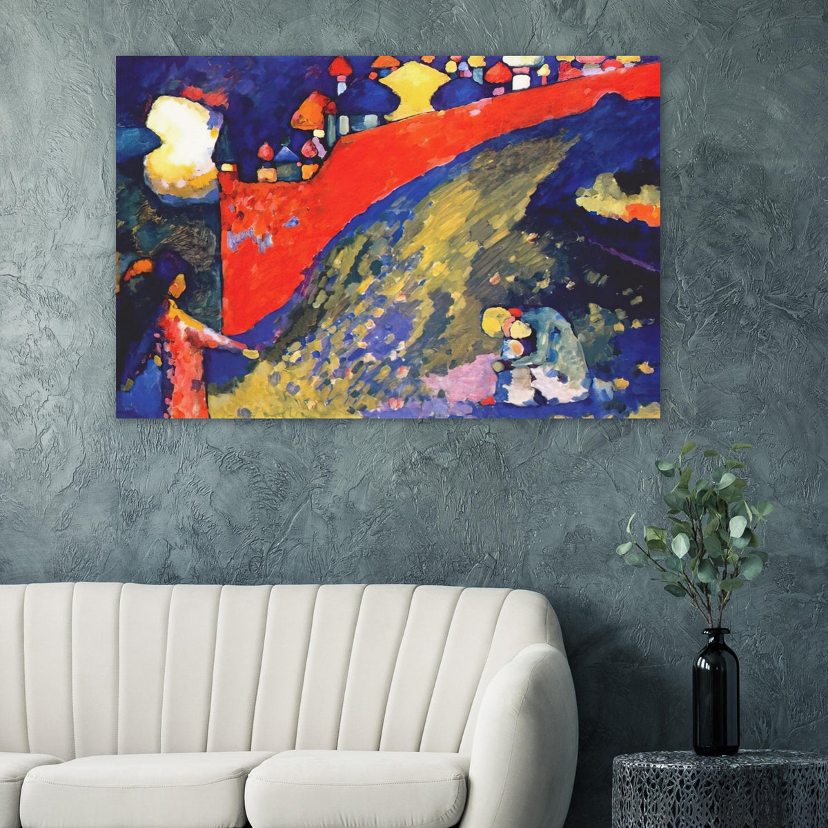 RED WALL DESTINY 1909 Poster | Wassily Kandinsky Poster | Wassily Kandinsky Shop