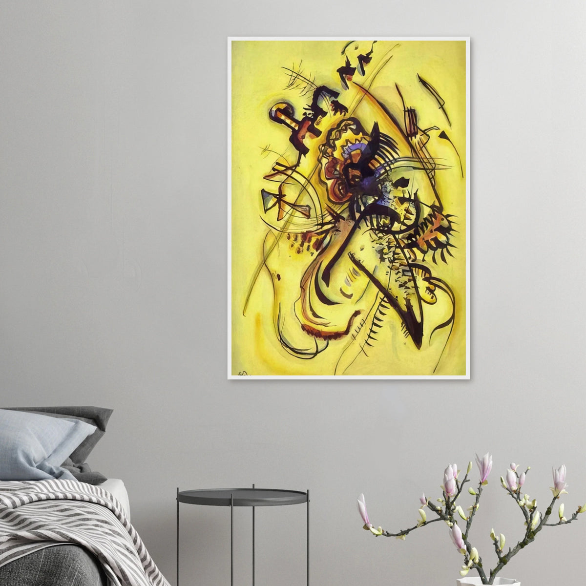TO THE UNKNOWN VOICE 1916 Framed Poster | Wassily Kandinsky Framed Prints Wall Art | Wassily Kandinsky Shop