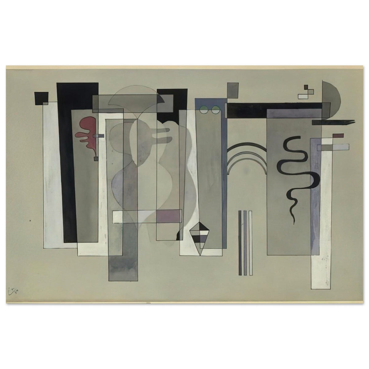 SURFACES MEETING 1934 Poster | Wassily Kandinsky Poster | Wassily Kandinsky Shop