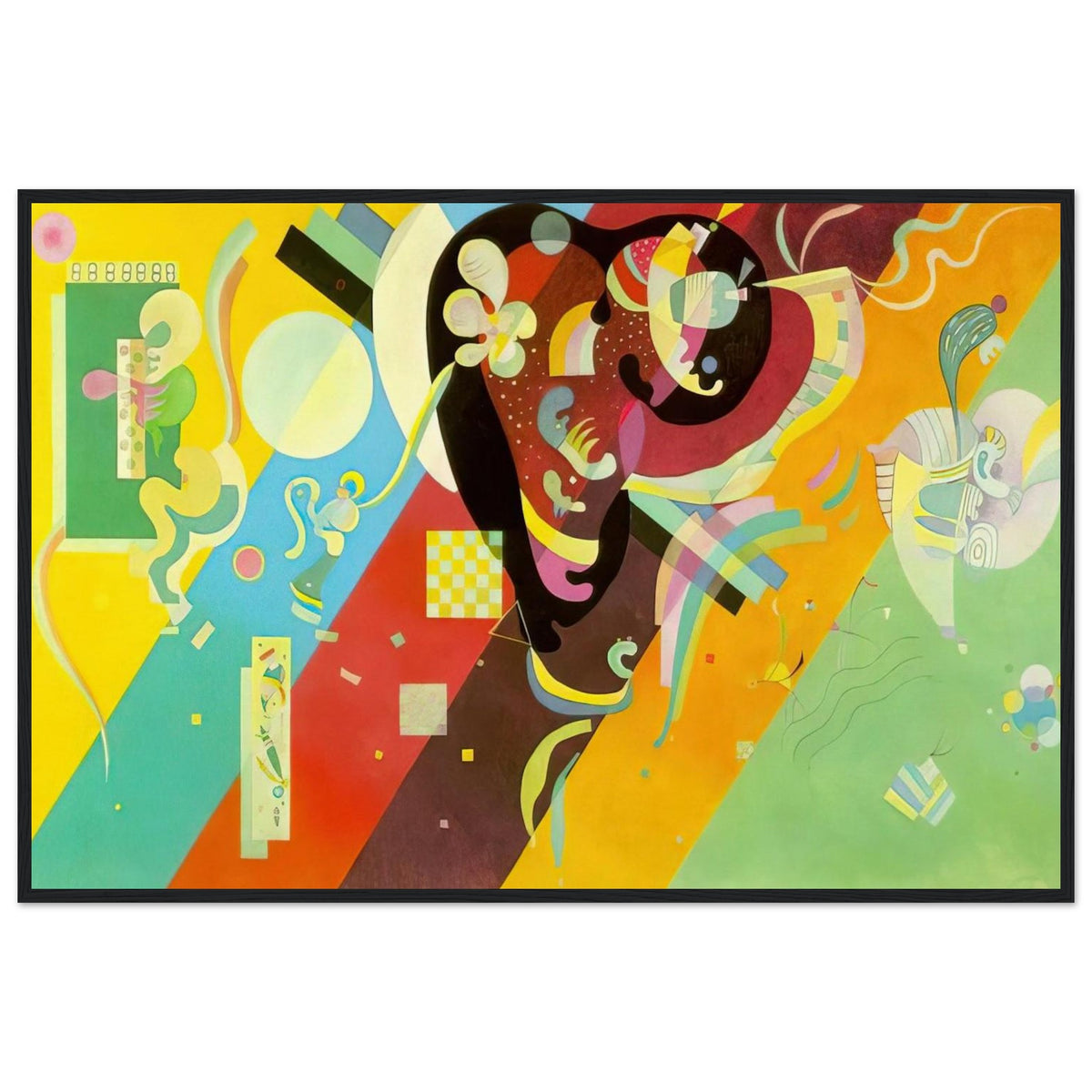 COMPOSITION IX 1936 Framed Poster | Wassily Kandinsky Framed Prints Wall Art | Wassily Kandinsky Shop