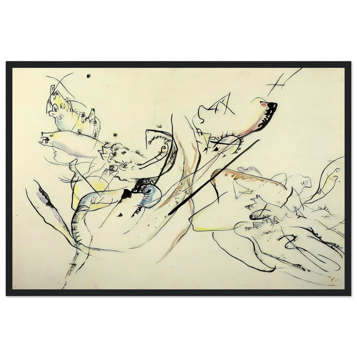 UNTITLED Framed Poster | Wassily Kandinsky Framed Prints Wall Art | Wassily Kandinsky Shop