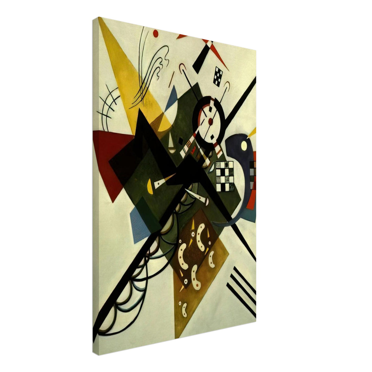 ON WHITE II 1923 Canvas | Wassily Kandinsky Canvas | Wassily Kandinsky Shop