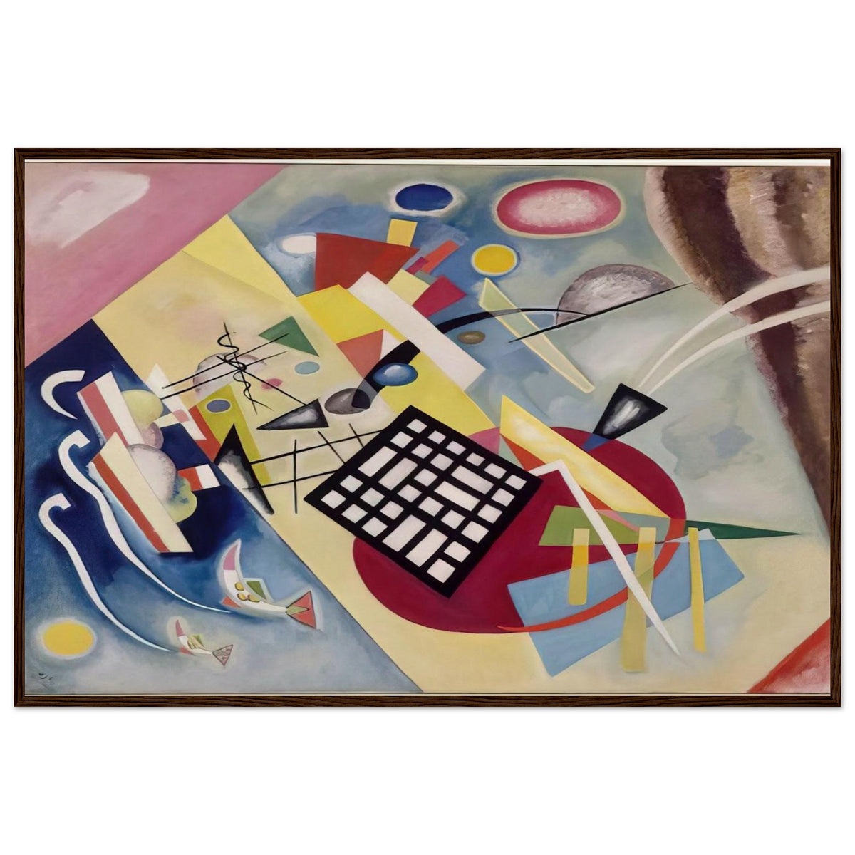 BLACK FRAME 1922 Framed Poster | Wassily Kandinsky Framed Prints Wall Art | Wassily Kandinsky Shop