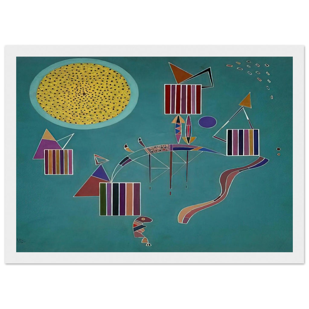 INTIME MESSAGE 1942 Framed Poster | Wassily Kandinsky Framed Prints Wall Art | Wassily Kandinsky Shop