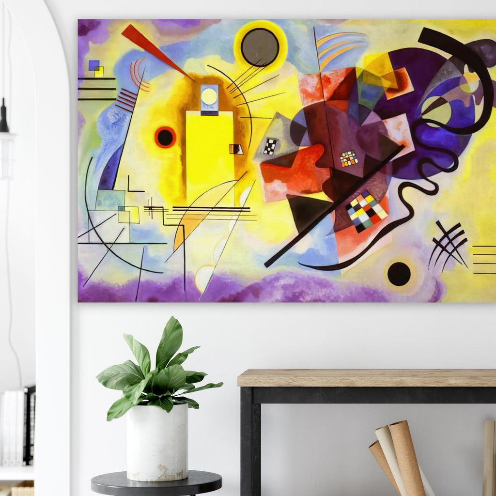 YELLOW RED BLUE 1925 Poster | Wassily Kandinsky Poster | Wassily Kandinsky Shop