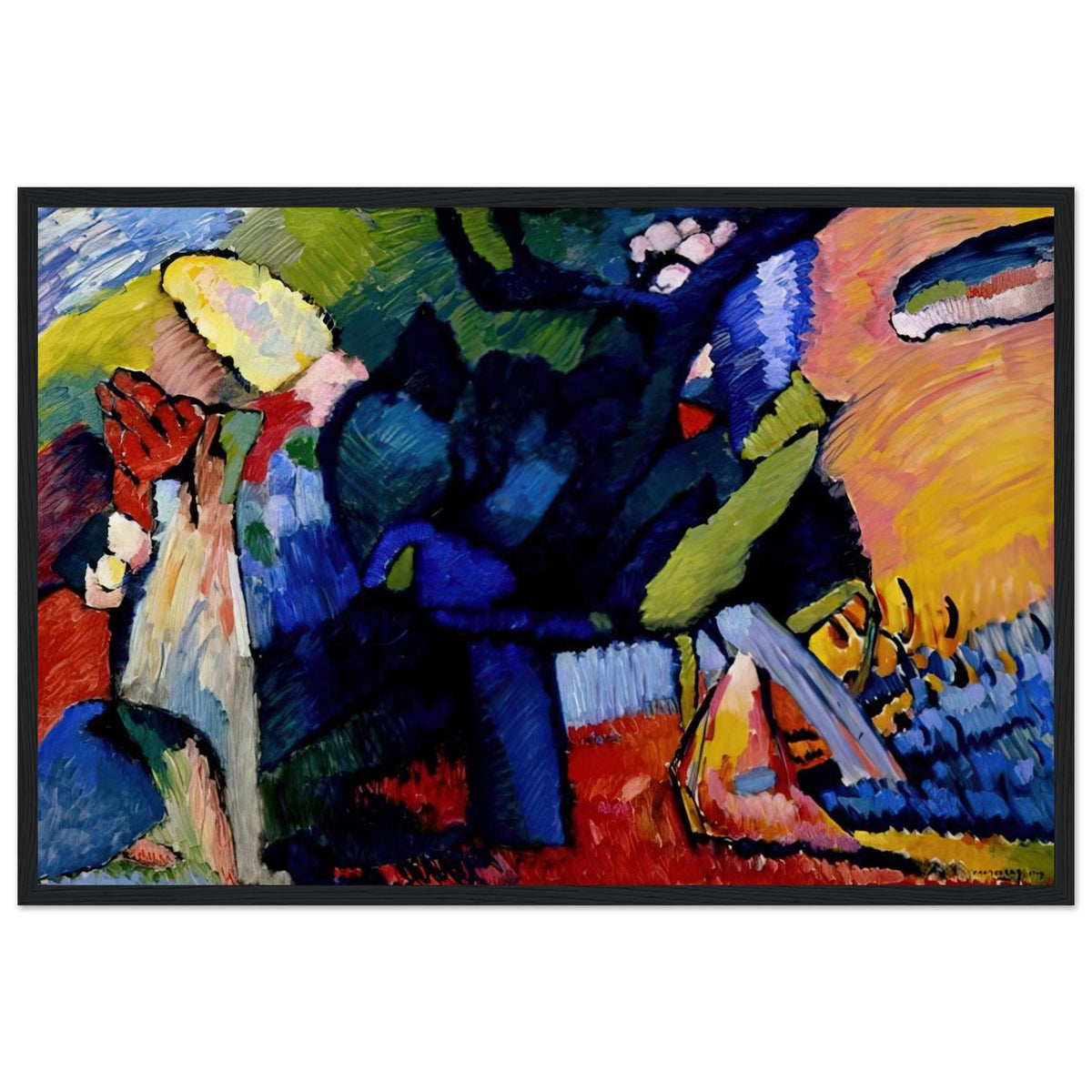 IMPROVISATION 4 1909 Framed Poster | Wassily Kandinsky Framed Prints Wall Art | Wassily Kandinsky Shop