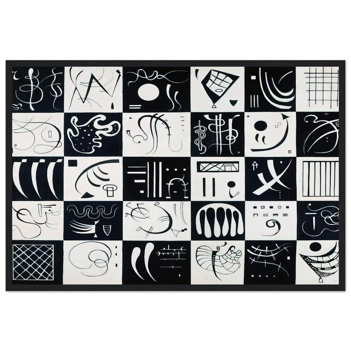 THIRTY 1937 Framed Poster | Wassily Kandinsky Framed Prints Wall Art | Wassily Kandinsky Shop