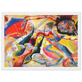 PAINTING WITH RED SPOT 1914 Framed Poster | Wassily Kandinsky Framed Prints Wall Art | Wassily Kandinsky Shop