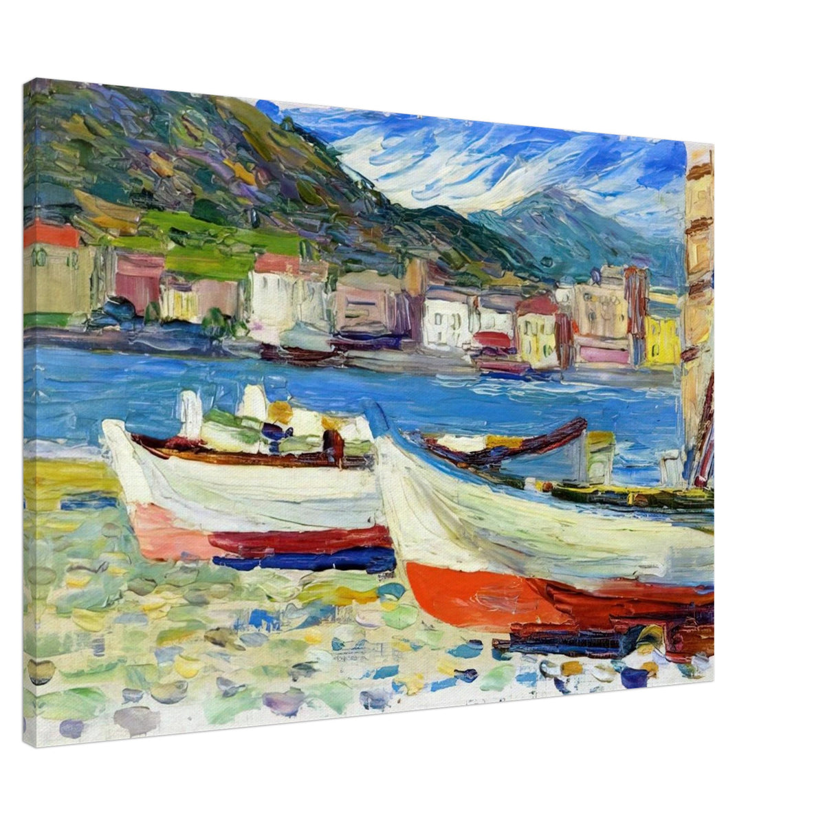 RAPALLO BOATS Canvas | Wassily Kandinsky Canvas | Wassily Kandinsky Shop