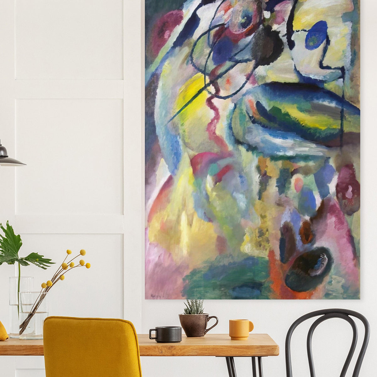 PICTURE WITH A CIRCLE 1911 Poster | Wassily Kandinsky Poster | Wassily Kandinsky Shop