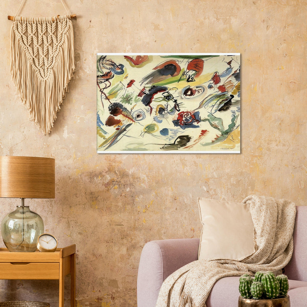 UNTITLED FIRST ABSTRACT WATERCOLOR 1910 Canvas | Wassily Kandinsky Canvas | Wassily Kandinsky Shop