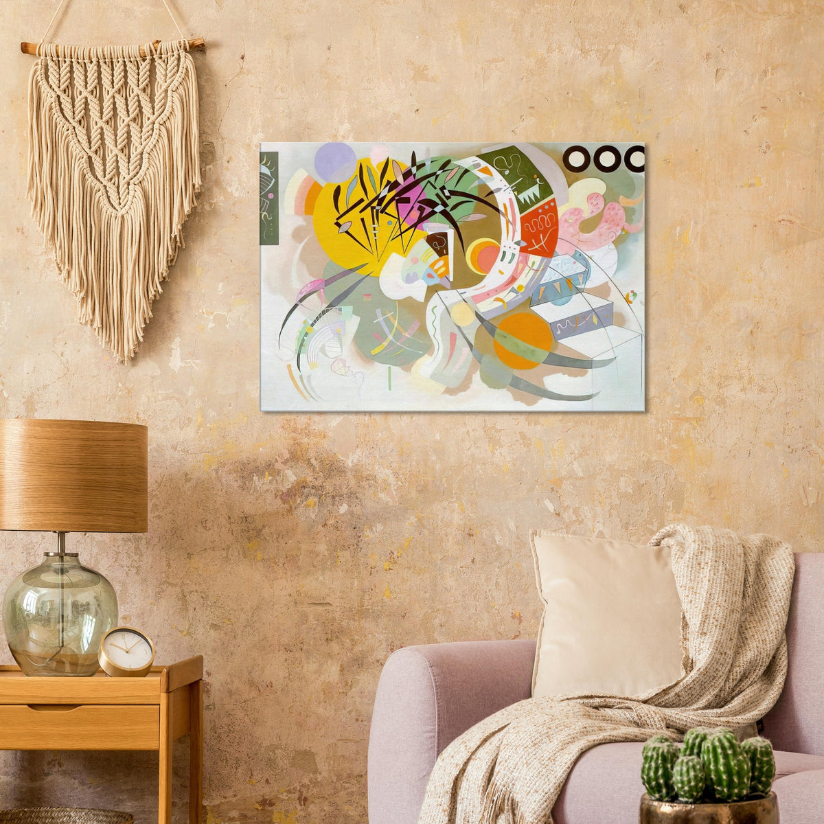 DOMINANT CURVE 1936 Canvas | Wassily Kandinsky Canvas | Wassily Kandinsky Shop