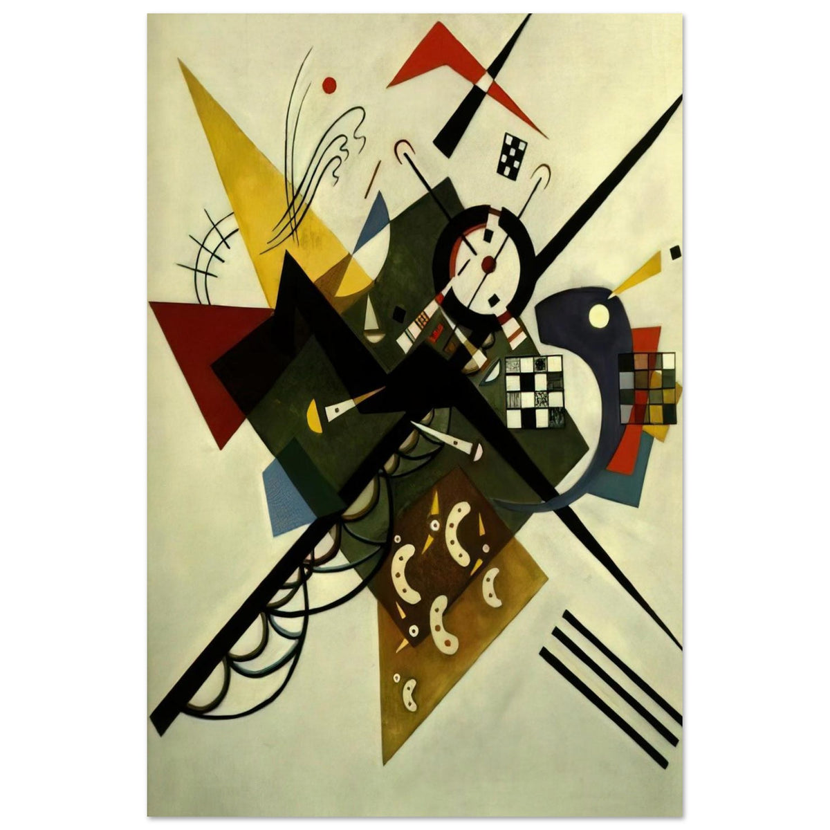 ON WHITE II 1923 Poster | Wassily Kandinsky Poster | Wassily Kandinsky Shop
