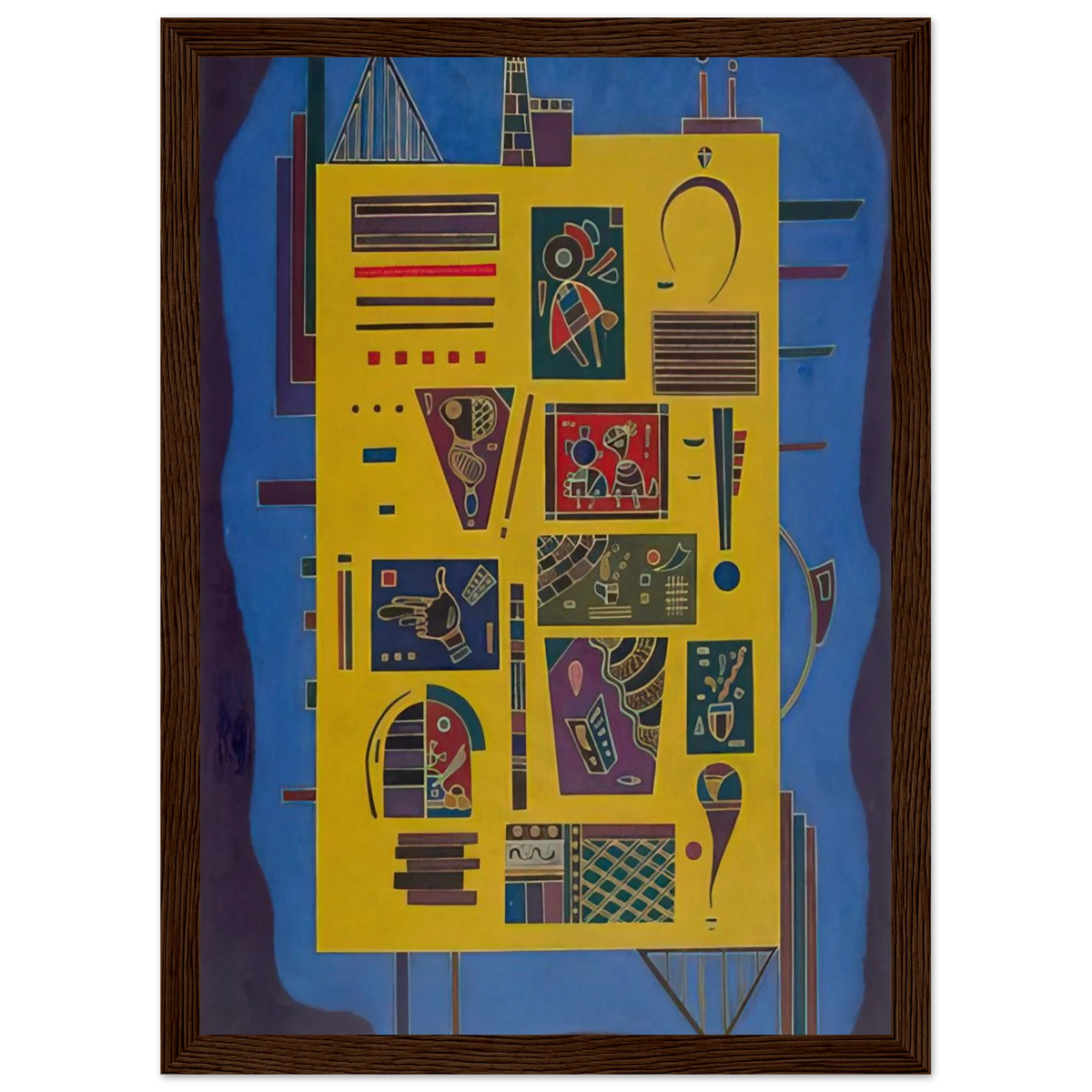 CONGLOMERAT 1943 Framed Poster | Wassily Kandinsky Framed Prints Wall Art | Wassily Kandinsky Shop
