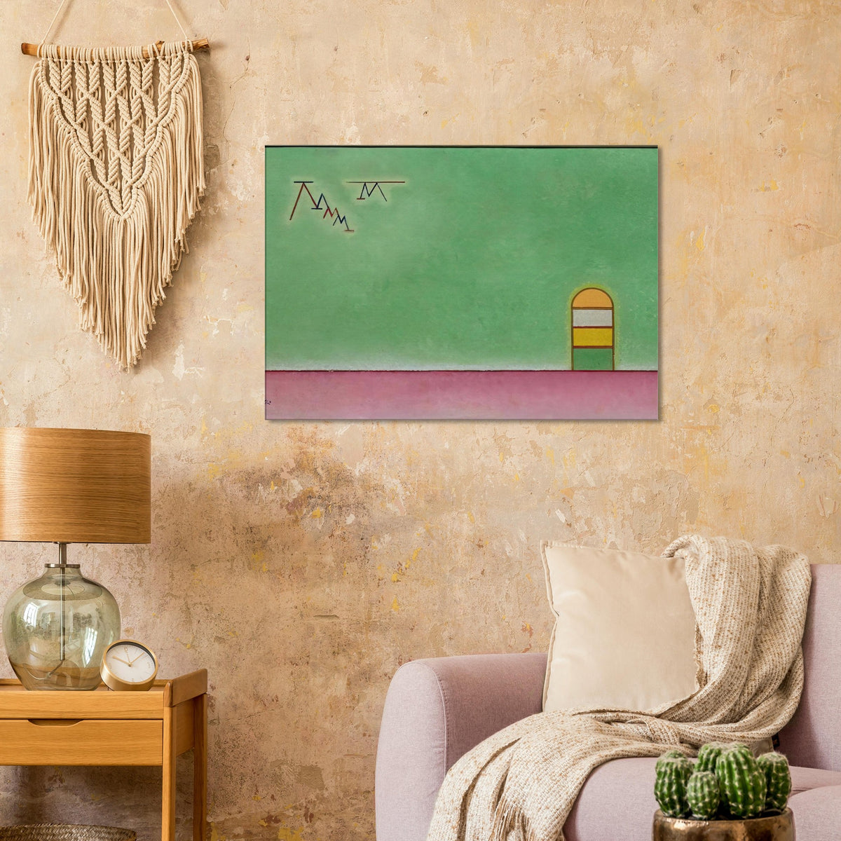 GREEN EMPTYNESS 1930 Canvas | Wassily Kandinsky Canvas | Wassily Kandinsky Shop