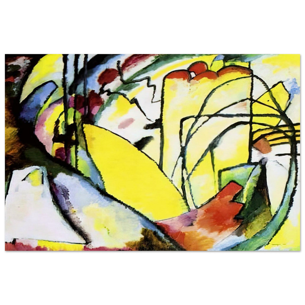 IMPROVISATION 10 1910 Poster | Wassily Kandinsky Poster | Wassily Kandinsky Shop