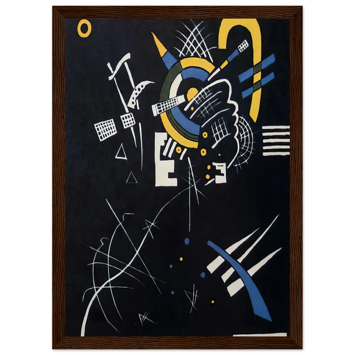 SMALL WORLDS VII 1922 Framed Poster | Wassily Kandinsky Framed Prints Wall Art | Wassily Kandinsky Shop