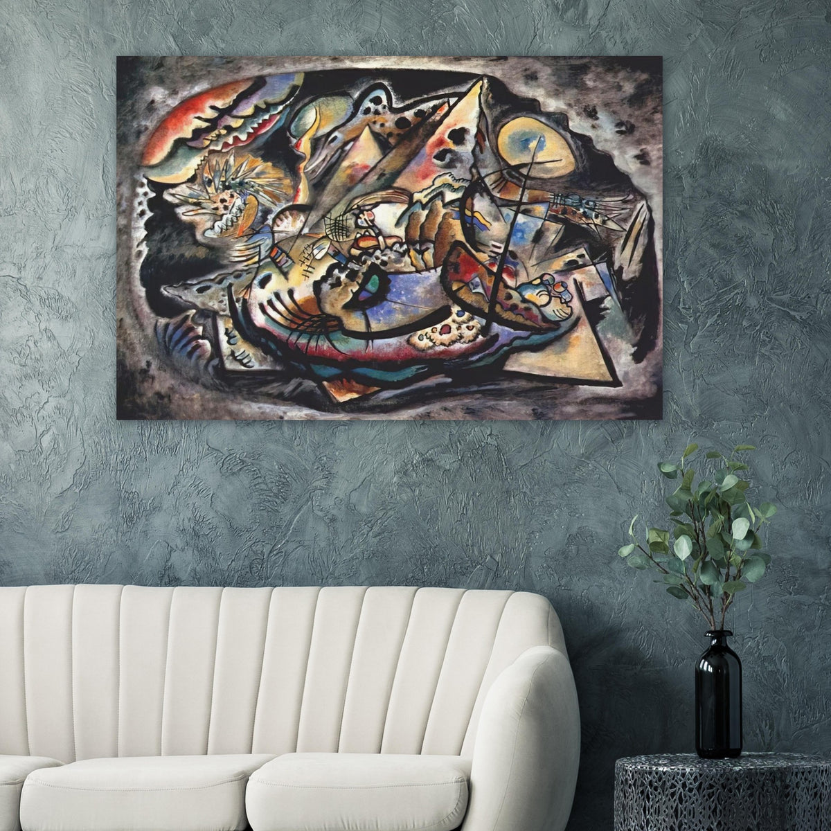 GREY OVAL 1917 Poster | Wassily Kandinsky Poster | Wassily Kandinsky Shop