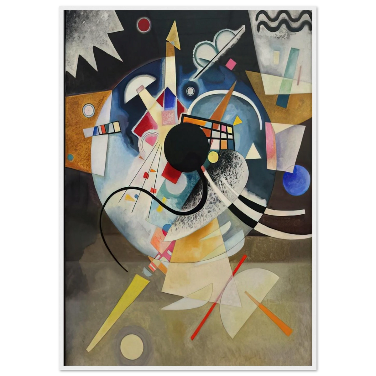 A CENTRE 1924 Framed Poster | Wassily Kandinsky Framed Prints Wall Art | Wassily Kandinsky Shop