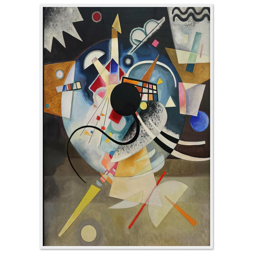 A CENTRE 1924 Framed Poster | Wassily Kandinsky Framed Prints Wall Art | Wassily Kandinsky Shop