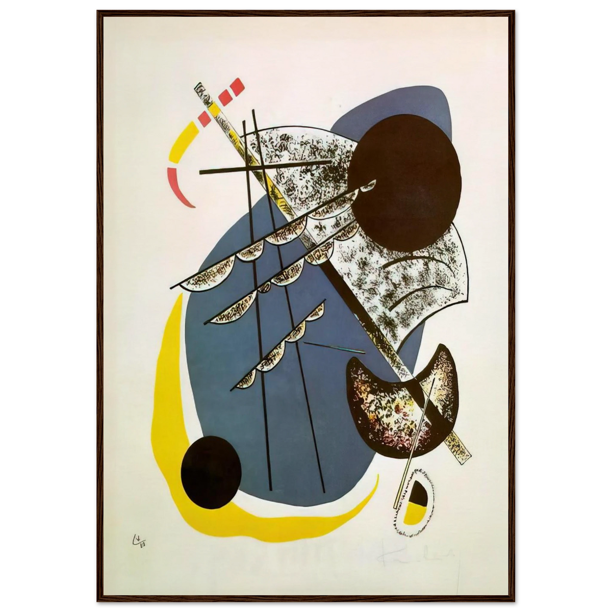 SMALL WORLDS II 1922 Framed Poster | Wassily Kandinsky Framed Prints Wall Art | Wassily Kandinsky Shop