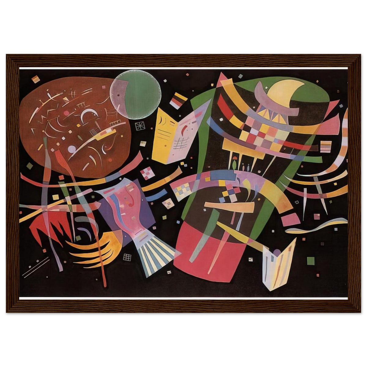 COMPOSITION X 1939 Framed Poster | Wassily Kandinsky Framed Prints Wall Art | Wassily Kandinsky Shop