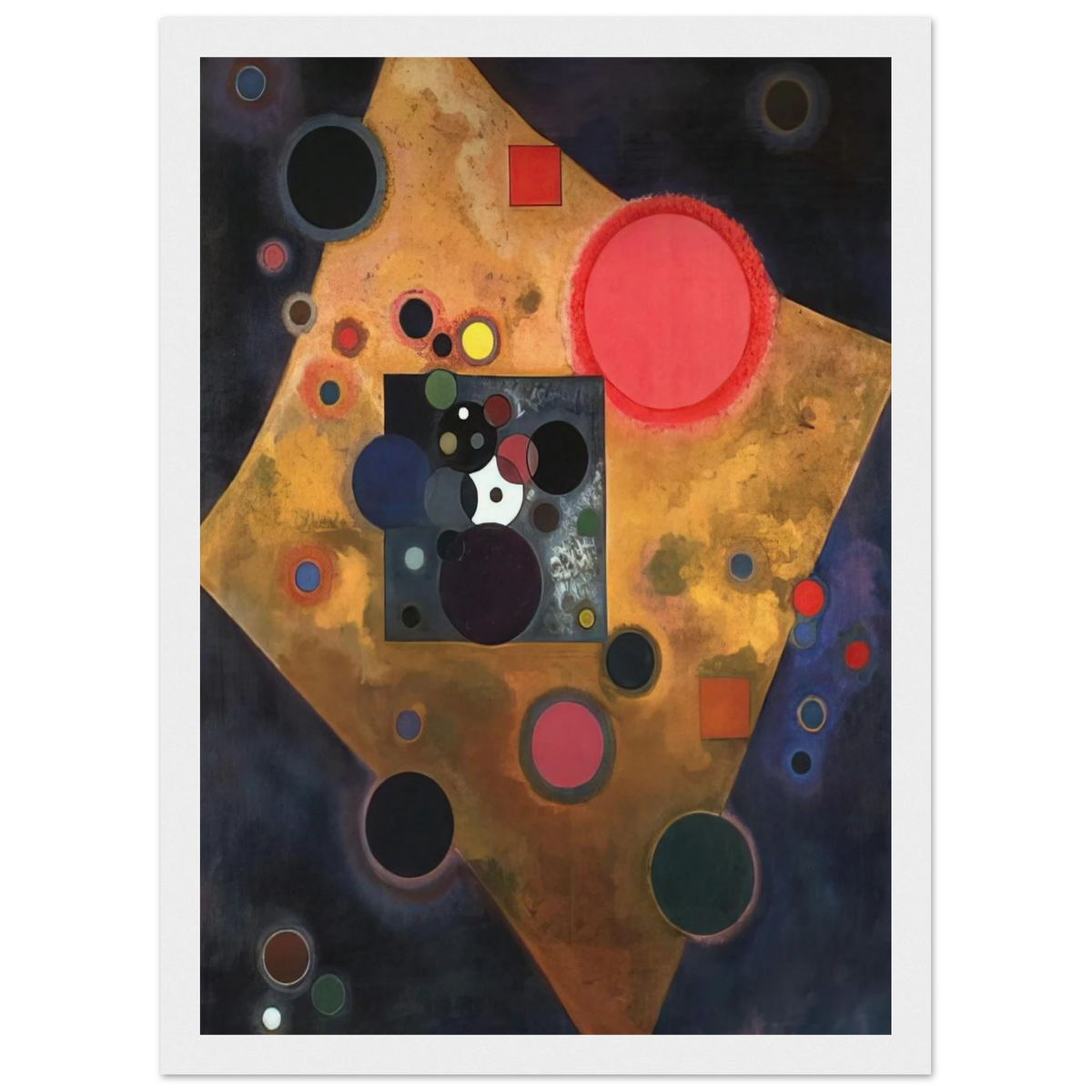 ACCENT ON ROSE 1926 Framed Poster | Wassily Kandinsky Framed Prints Wall Art | Wassily Kandinsky Shop