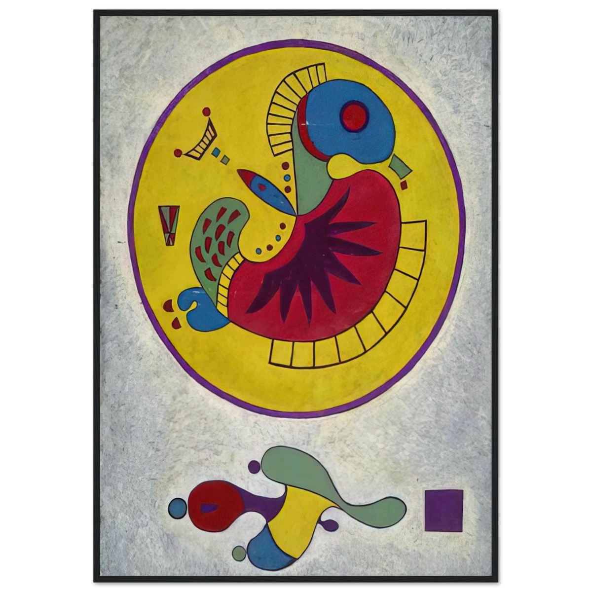 UNTITLED 1 Framed Poster | Wassily Kandinsky Framed Prints Wall Art | Wassily Kandinsky Shop