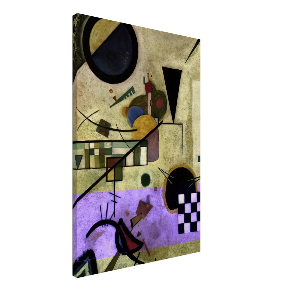 CONTRASTING SOUNDS 1924 Canvas | Wassily Kandinsky Canvas | Wassily Kandinsky Shop