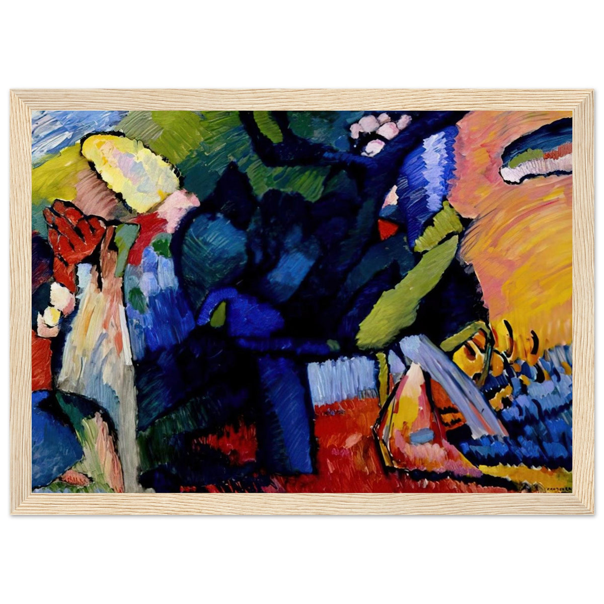 IMPROVISATION 4 1909 Framed Poster | Wassily Kandinsky Framed Prints Wall Art | Wassily Kandinsky Shop