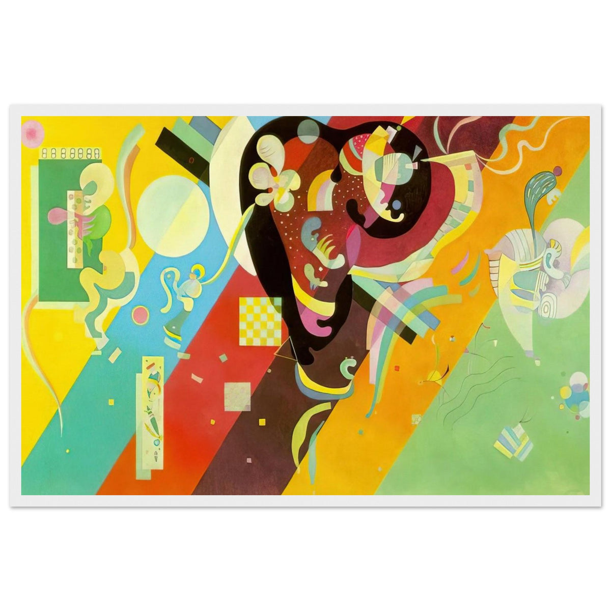 COMPOSITION IX 1936 Framed Poster | Wassily Kandinsky Framed Prints Wall Art | Wassily Kandinsky Shop